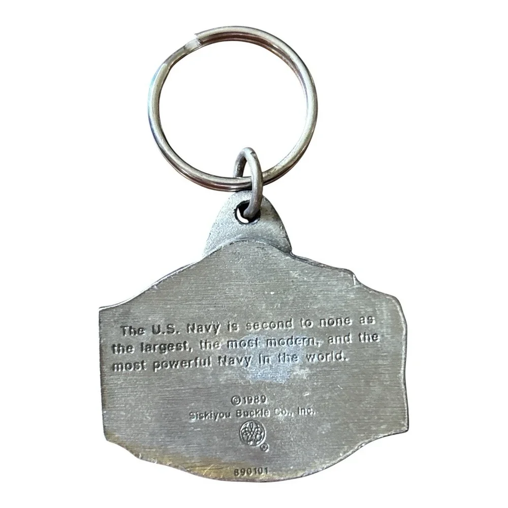 1989 US Airforce/Navy keychains